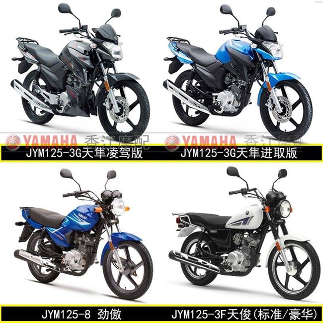 Xây dựng Yamaha jym125 ybr 天 俊 戟 劲 傲天 fork Phuộc giảm xóc sau nguyên bản - Xe máy Bumpers