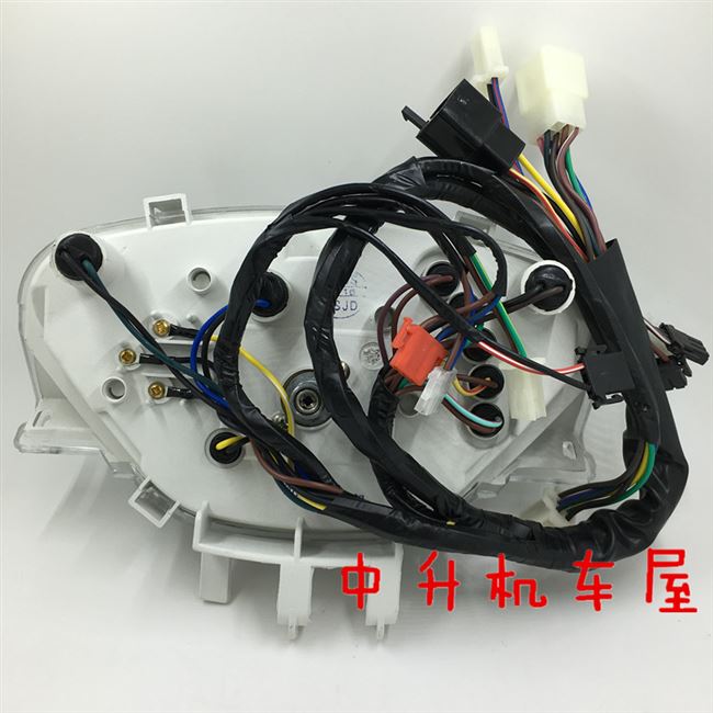 Xây dựng Yamaha cong chùm xe jym110-a Fufa f8 cụ js110 Ling Ying Lingya mã mét - Power Meter đồng hồ điện tử xe vision