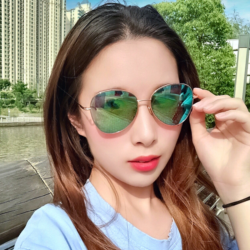 Myopia Sunglasses Sunglasses Sunglasses Female Polarized Fashion AntiUV Metal Full Frame Tide Can Be Equipped With Degrees Frame Male