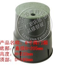 6-inch plastic valve box for greening sprinkler irrigation water valve valve box (6-point convenient body package)