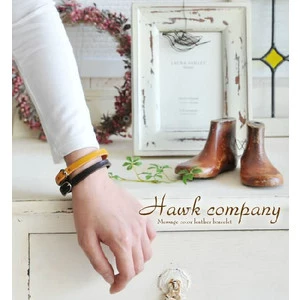 Японское кожаное ювелирное украшение, браслет для влюбленных подходит для мужчин и женщин