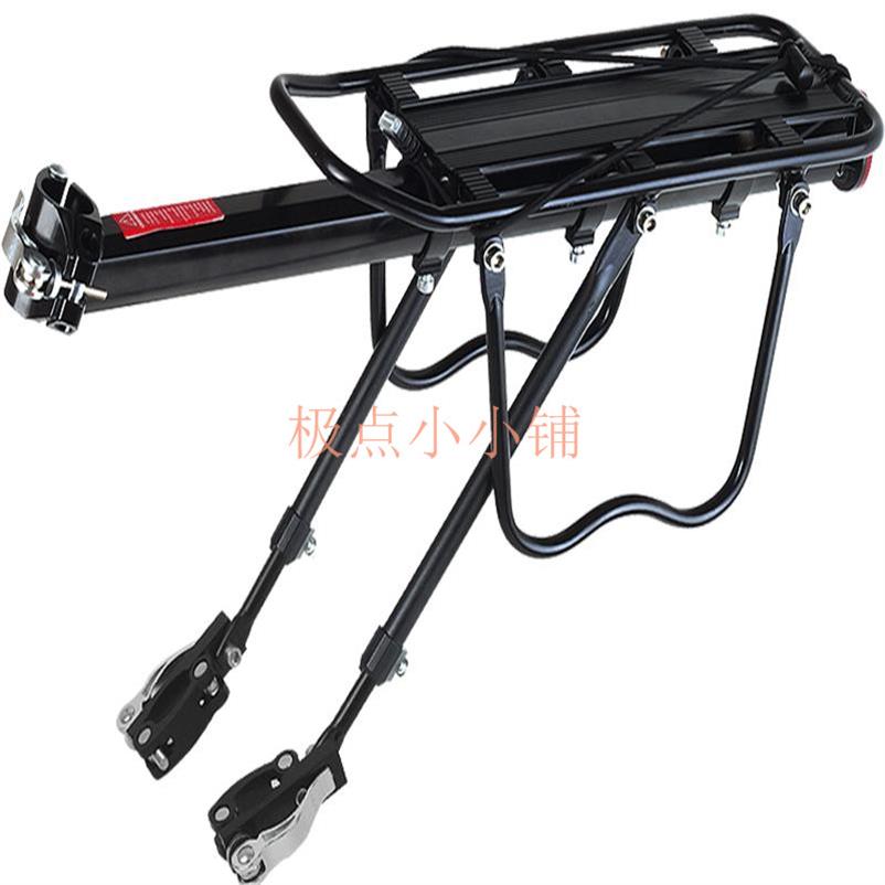 Car bicycle can be mountaineering car manned equipment Quick-release hanger Single accessories Rear seat shelf Tail rack Manned can be fast