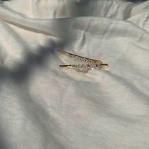 blingbling sparkling Shi home imported Crystal Pearl hairclip gilded one-word hairclip clip homemade