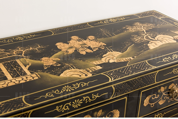 Tủ giày phong cách Trung Quốc mới, đồ nội thất cổ, tủ sảnh vào gỗ đặc, tủ vách ngăn, tủ trang trí hiện đại, tủ phụ đơn giản - Buồng