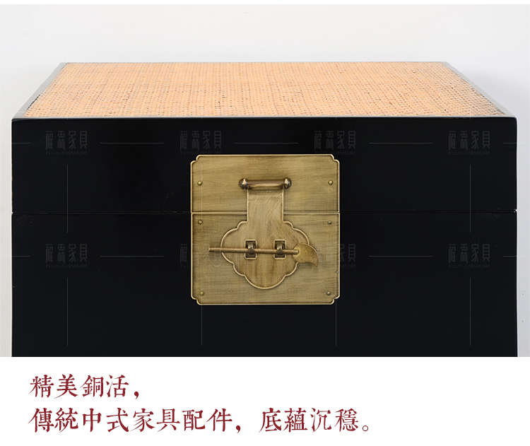 Mới Trung Quốc đồ cổ cũ hộp gỗ đen đen trắng xanh góc vài đầu giường hộp phòng ngủ hộp lưu trữ giày băng ghế bàn cà phê - Cái hộp thùng gỗ ngâm chân