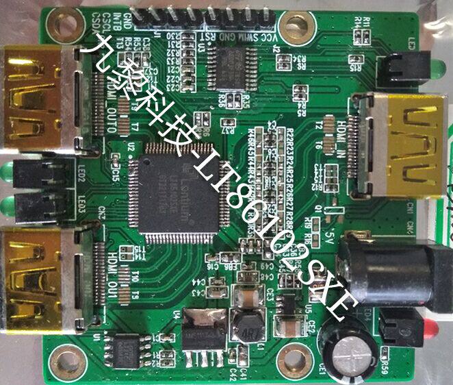 LT86102SX HDMI one-to-two HDMI splitter provides free technical support Longxun Lontium