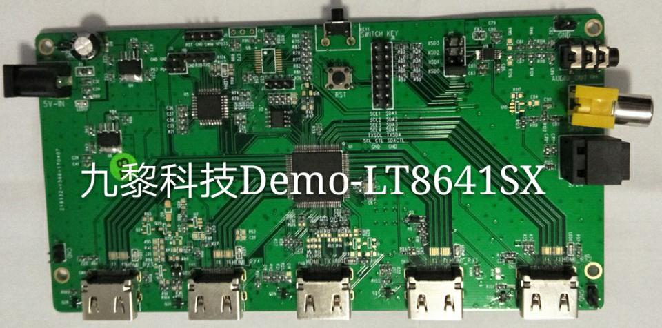 LT8641SXE HDMI1 4-switch HDMI4 one-switch LT8641SX upgrade provides technical support
