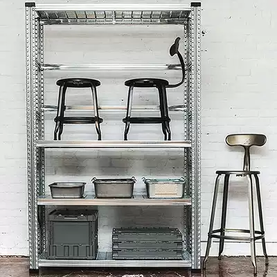 Italian METALSISTEM imported warehouse storage shelves multi-layer free combination NIGO studio same model