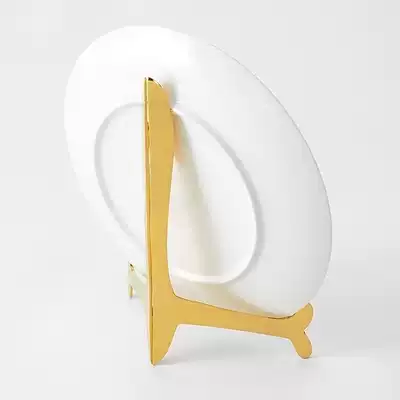 Zero selection of Japanese amabro tray brass bracket hanging plate decorative plate tea rack home home decoration