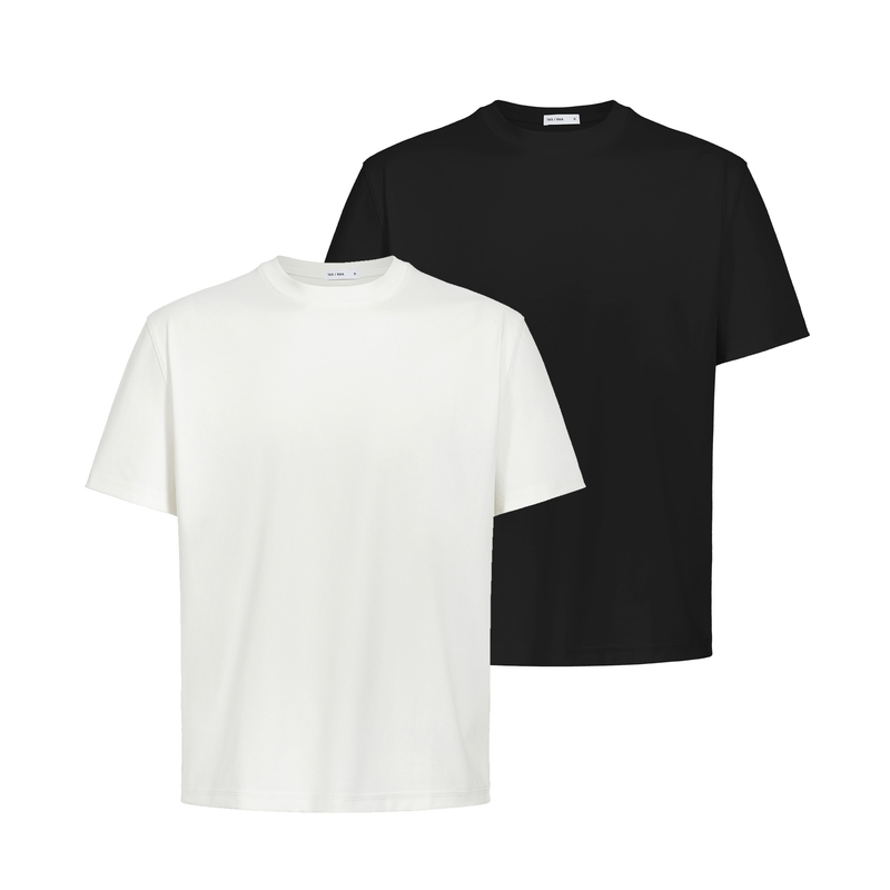 【Roll King Loss Leader】0 Shrinkage Coolmax Lyocell Quick-Drying Short-Sleeve Regular Shoulder Slim Fit/Boxy Style Dongjie