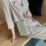 TikTok, брендовая ретро плетеная сумка через плечо, 2019, популярно в интернете