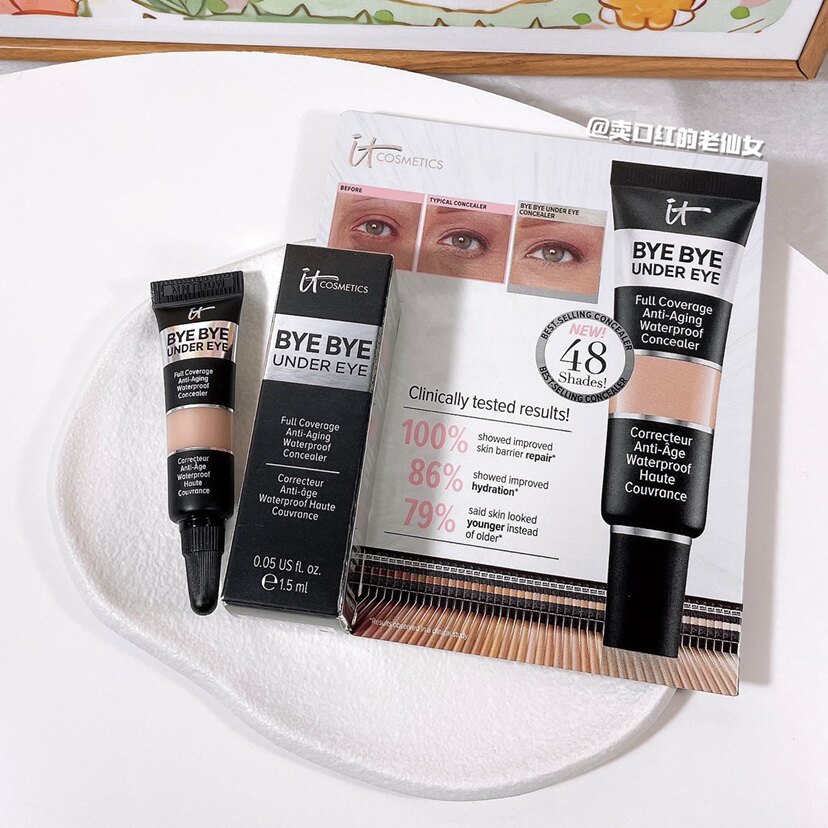 Spot it cosmetics Black eye lap bye bye eye shade paste 3 25ml medium sample 1 5ml