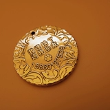 Защитный латунный индивидуальный колокольчик, кот, домашний питомец, делается под заказ