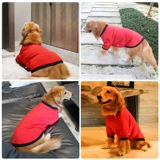 Большая собачья одежда новогодней осенни и зимнего новогоднего лабрадора зимний золотой ретривер собака для средней собаки большие собаки большая собака