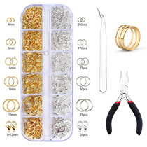 Jewelry Findings Kits With Open Jump Rings Lobster Clasps Ho