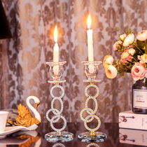 Taper Candle holder Crystal Candle holders for Taper