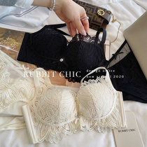 Exquisite from the inside out gentle with a small sexy rimless gathered mermaid lace underwear set