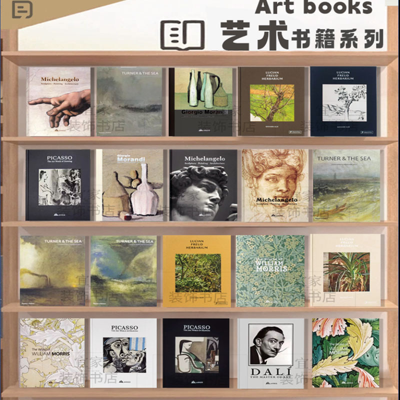 Decorative Real Calligraphy Master Series Simple Modern Art Album Soft Decoration for Villa Clubhouse Office Living Room Ornaments