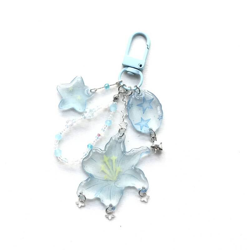 [Yu Ke] Lily③ Handmade Keychain Pendant