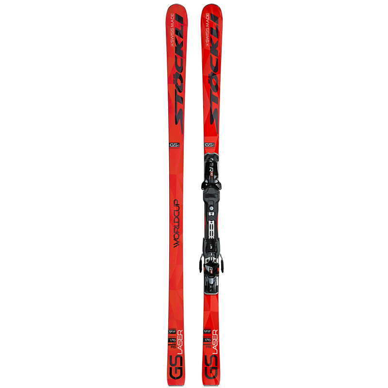 Stockli GS FIS Snow Union Certified Big Slalom Swiss High End Competitive Handmade Skis