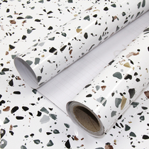 Kitchen anti-oil sticker High temperature waterproof cabinet stove table bathroom tile wall sticker Self-adhesive anti-fume household