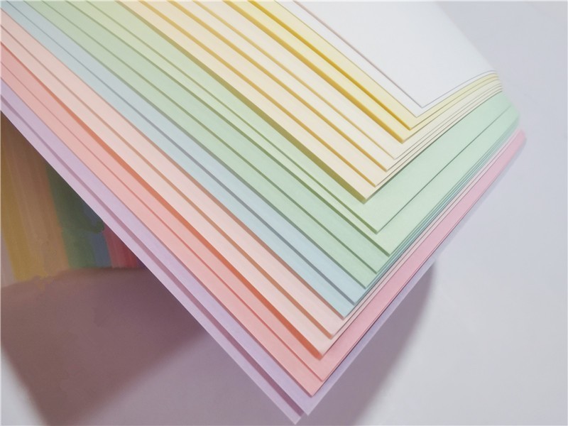 Macaron Morandi thickened colour cardboard painting handmade paper A3A4 8 open 4K250gDIY greeting card material