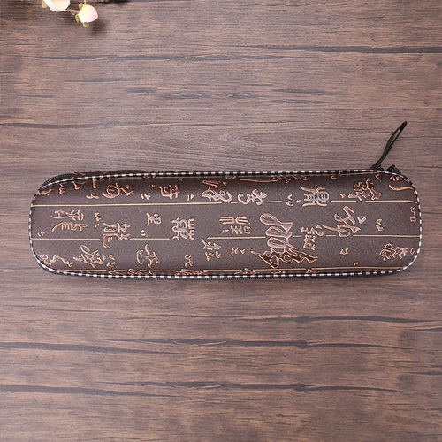 竹霖生 Высокая кортикальная флейта коробка бамбука флейта коробки горизонтальная флейта флейта мешок флейта, наполненная аксессуарами для ящика горизонтальной флейты