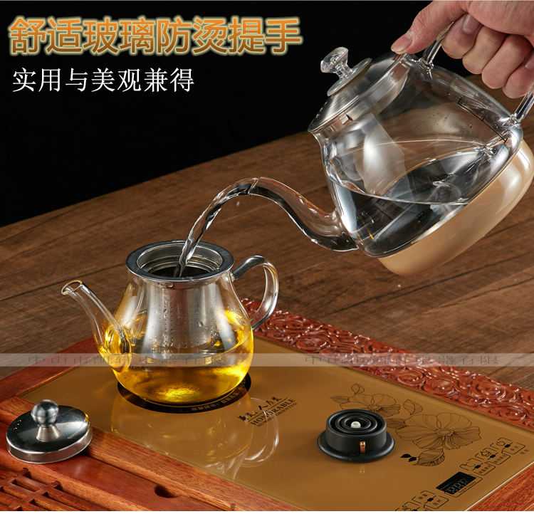 ấm đun siêu tốc Ấm đun nước điện hoàn toàn tự động, ấm trà thủy tinh, đáy, ấm đun nước, bộ ấm đun nước gia đình, ấm đun nước điện, bếp điện - ấm đun nước điện binh dun sieu toc