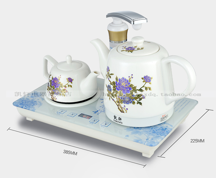 Bình đun nước tự động bằng gốm, nước sôi, bơm nước, cách nhiệt, ấm trà, trà, bộ trà, quà tặng - ấm đun nước điện am sieu toc