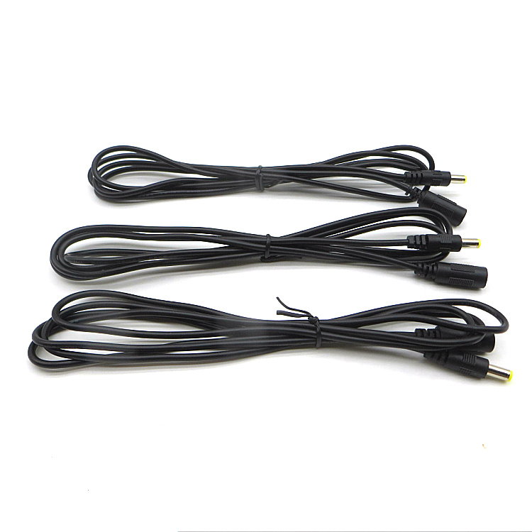 DC Line 5 5 * 2 1 public to the mother 1 8 m extension cord DC power lengthened wire DC male head can pair plug