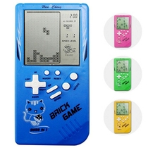 70 80 post-nostalgic toys Classic Tetris game machine Childrens puzzle black and white handheld electronic game
