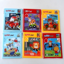 15 grid large mobile puzzle Cartoon animation puzzle Plastic adult childrens puzzle Nostalgic toy sliding puzzle