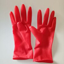 10 pairs of rubber leather household household short womens washing dishes washing dishes washing rubber latex rubber gloves