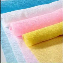 Rub bath towel Bath towel Rub mud pull back strip Strong bath long strip Nylon rub back towel