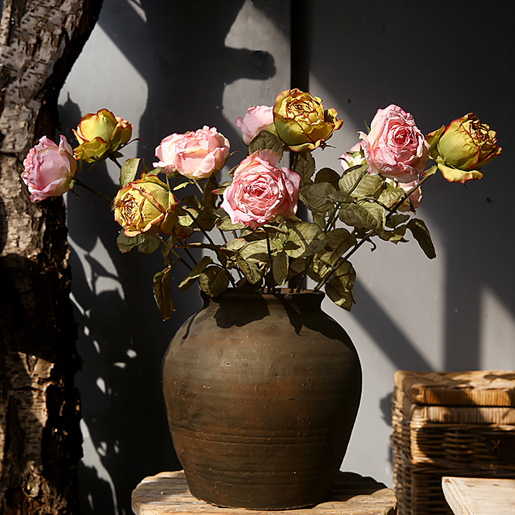 Single retro-coke Rose Simulation Flower Simulation Flower Simulation Flower Simulation Flower Rose Flower Room Living Room