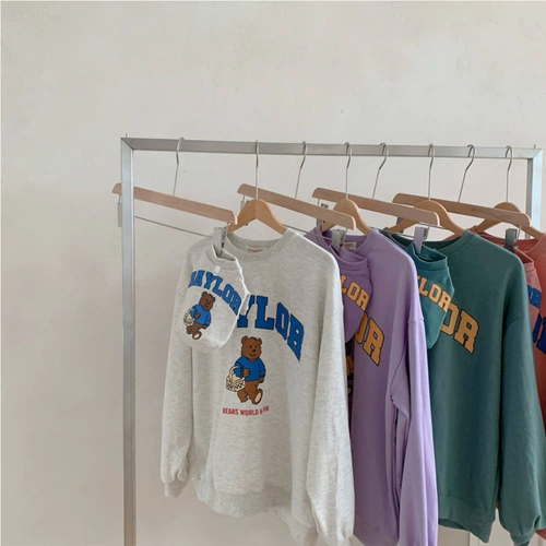 Демисезонная утепленная толстовка, осенний сезон, подходит для подростков, семейный стиль