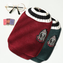 Dog Clothes Autumn and Winter Style Pet Teddy Bichon Small and Medium-Sized Dogs and Cats Puppies French Bulldog Corgi Autumn and Winter Sweater