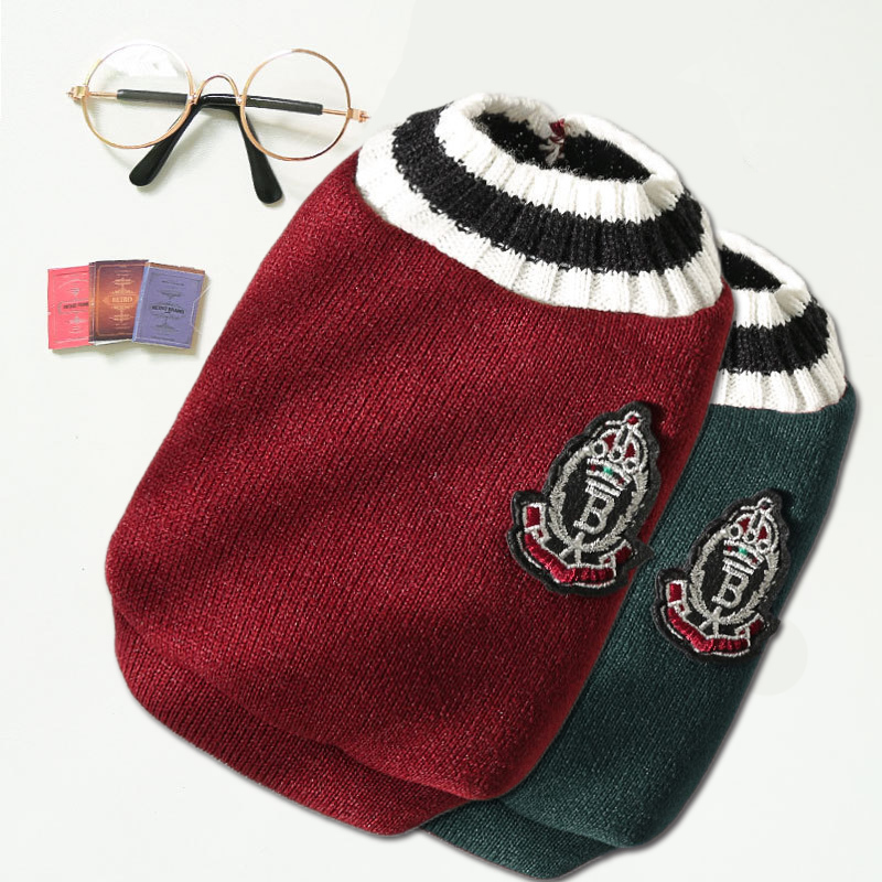 Dog Clothes Autumn and Winter Style Pet Teddy Bichon Small and Medium-Sized Dogs and Cats Puppies French Bulldog Corgi Autumn and Winter Sweater