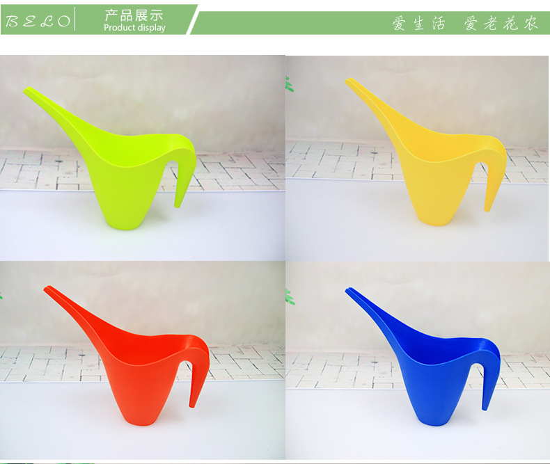 Bình tưới nước lâu dài bình tưới nước làm vườn nhà dụng cụ làm thịt 1L kim tưới nước bằng nhựa có thể dung tích lớn 1.8L dụng cụ trồng cây