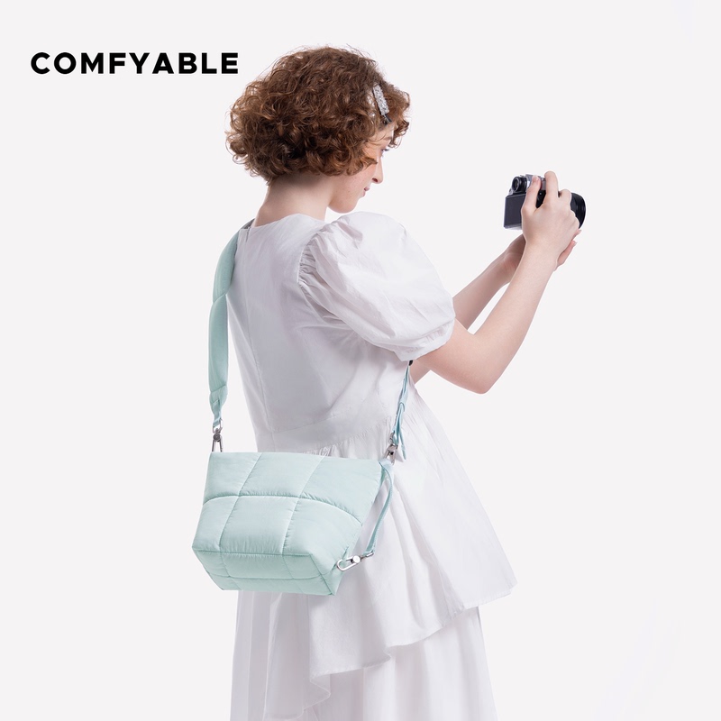 Comfyable Crossbody Camera Bag Suitable for Fuji Cameras, Dji Pocket, Mirrorless Cameras, Ccd Storage Bag, Blue Comfyable Crossbody Camera Bag Suitable for Fuji Cameras, Dji Pocket, Mirrorless Cameras, Ccd Storage Bag, Blue
