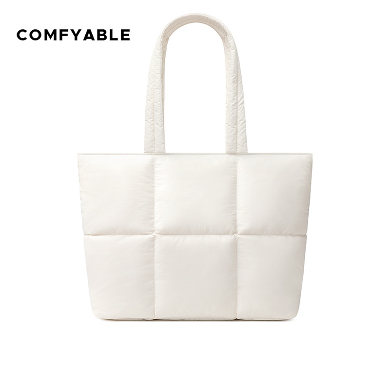 Comfyable Computer Tote Bag Suitable for Macbookpro/Air 13-16inch Laptop Bag White