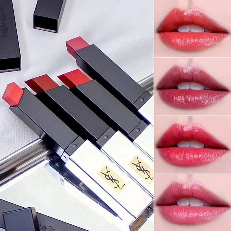 Помада с серебряной полосой YSL Saint Laurent номер цвета 107 108 101 103 105 109 110 112 поплавковая лесная цветовая серия