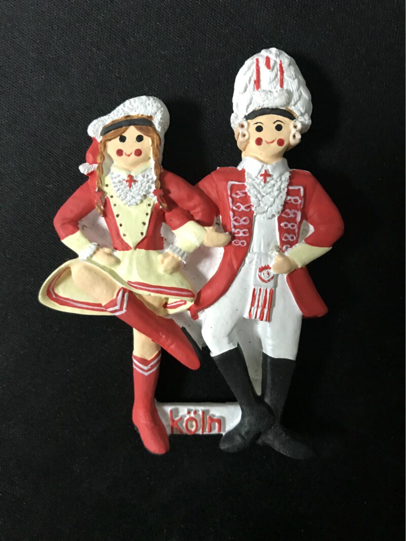 Koln fridge magnets in Cologne, Germany