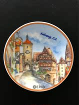 American Solvang Danish Town Travel Commemorative Refrigerator Sticker