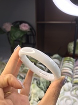 Shaanxi Lantian Jade Bracelet Real Jade Terracotta Warriors and Horses Same Style Natural Living Jade Raw Stone Bracelet Jewelry Elegant Temperament