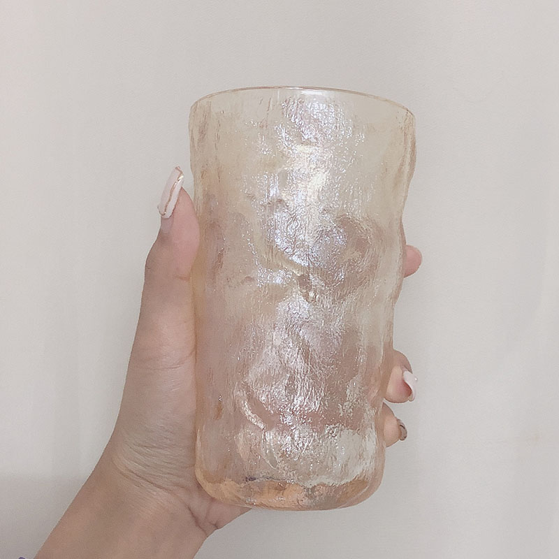 Nordic Ins Brief Extreme Freezing Glacier Glass Cups Glass Whisky Red Wine Cup Juice Coffee Cup Bark