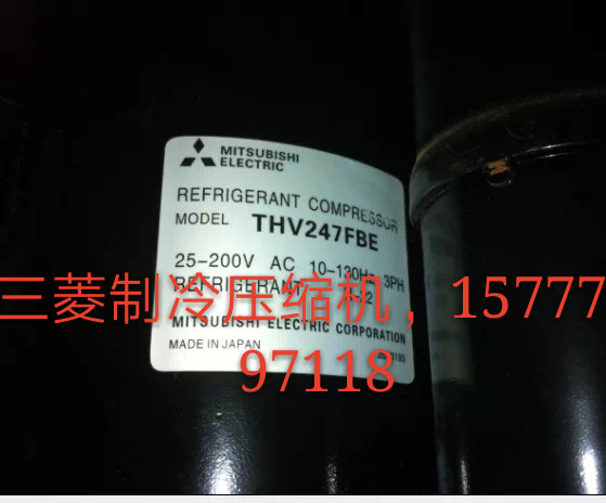 Japan Mitsubishi Inverter Compressor THV247FBE THV247FBA Air Conditioning Compressor