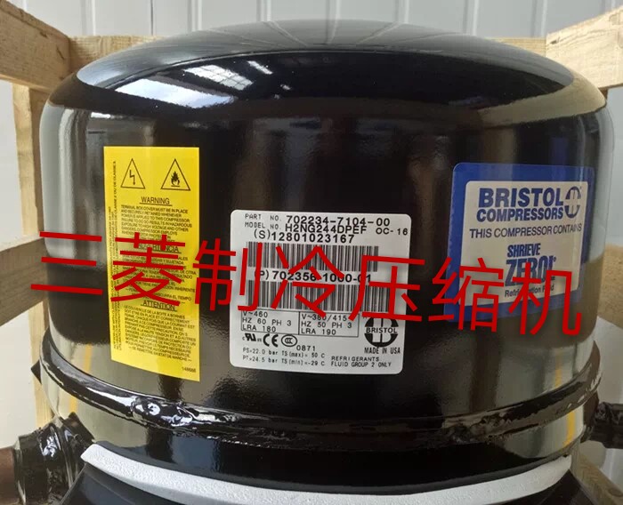 H2NG244DREF DBEF H2NG294DPEF New Bristol Compressor