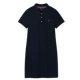 polosport American polo cổ váy 2021 phụ nữ mùa hè phong cách mới cotton tinh khiết thể thao t Paul chiều dài giữa - váy đầm