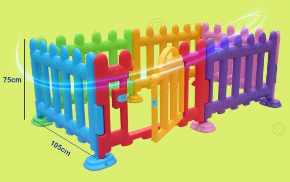 Children's protection Export toys Indoor plastic children play children's safety Baby railing Monolithic guardrail fence